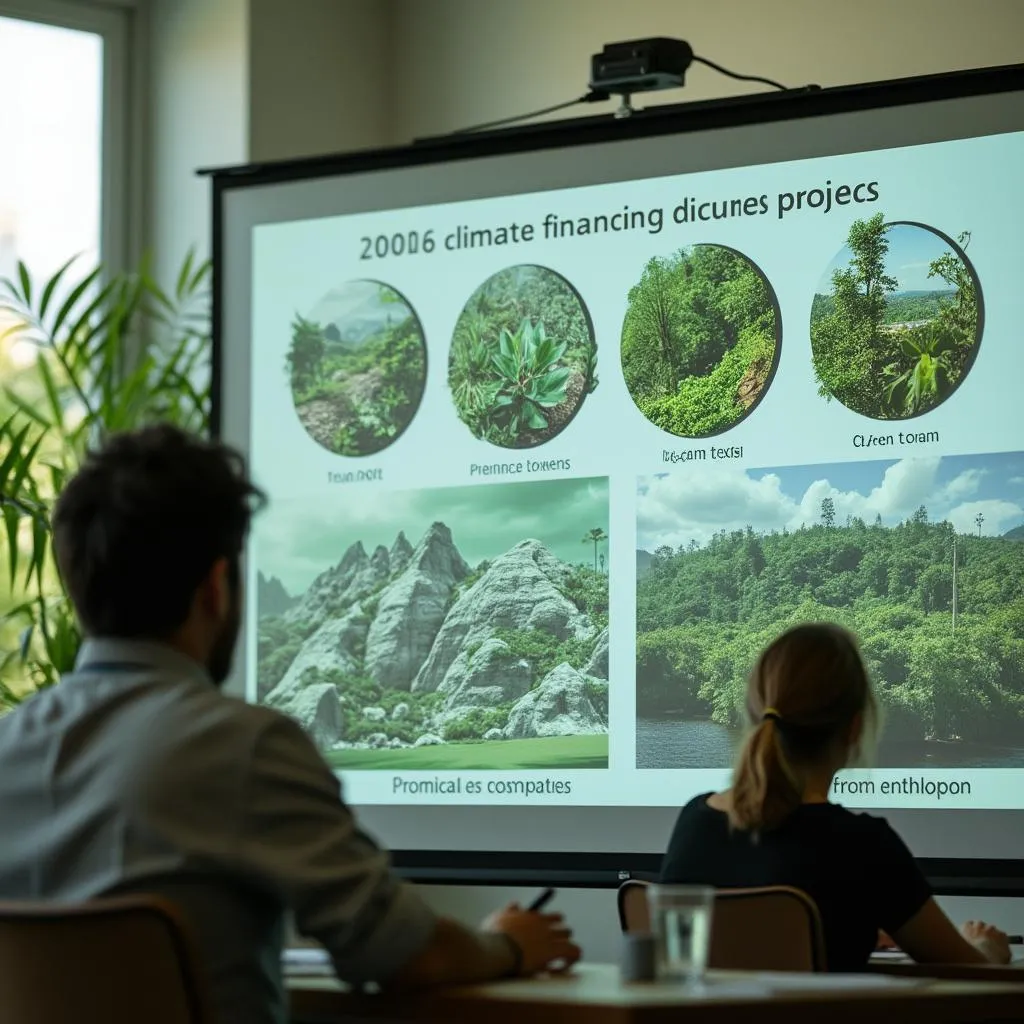 Financiamiento climático a través de blockchain